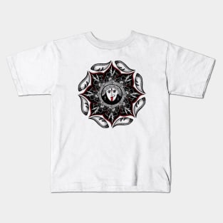 Mahakali Mandala Art Kids T-Shirt